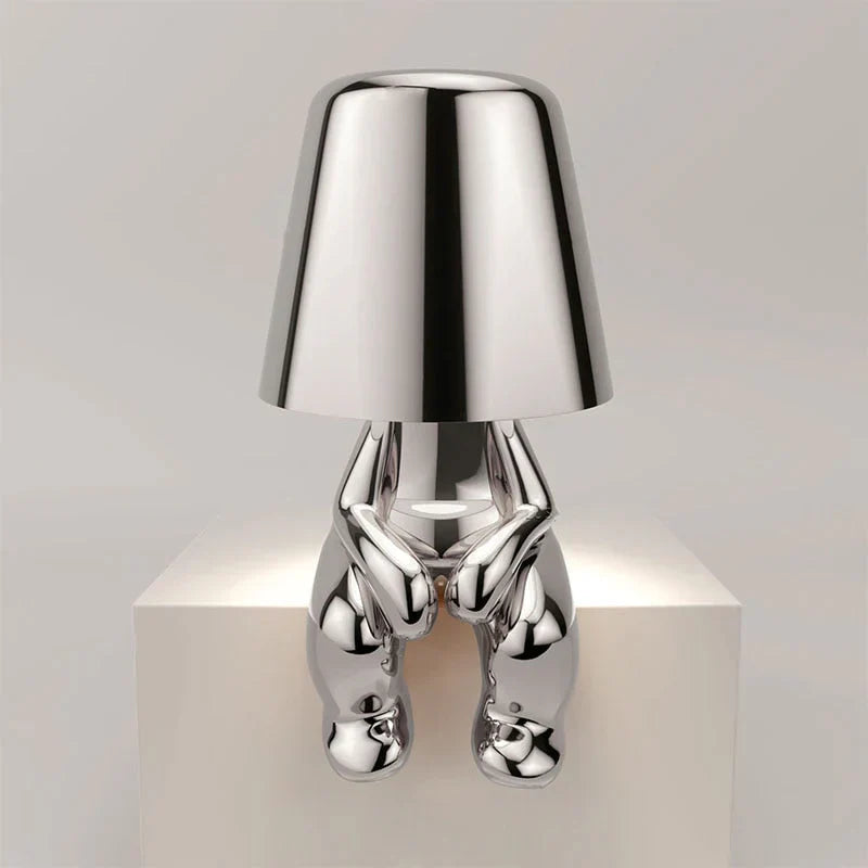 Compact LED Desk Lamp with Touch Sensor