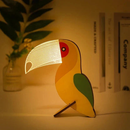 Cute Woodland Animal Table Lamps