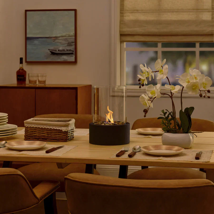 Slim Space Saving Indoor Ethanol Fire Pit