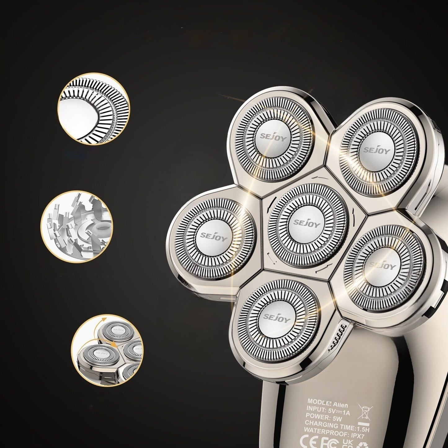 Smooth Skull Electric Razor