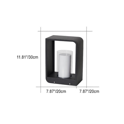 Bright Solar Powered Garden Path Light Fixture
