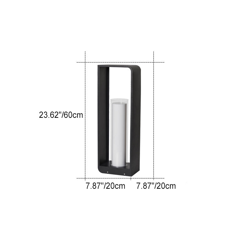 Bright Solar Powered Garden Path Light Fixture