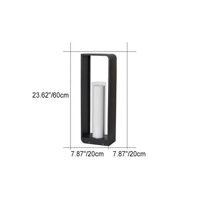 Bright Solar Powered Garden Path Light Fixture