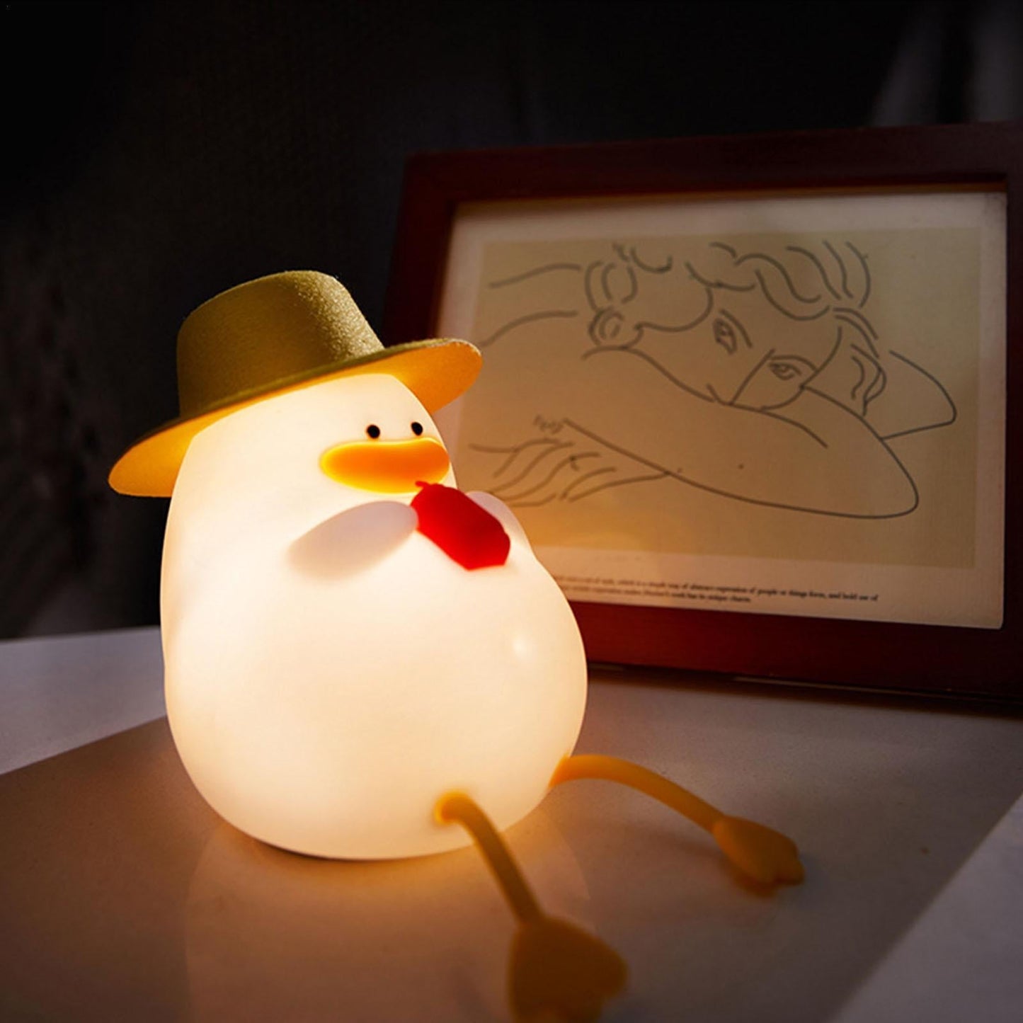Colorful Duck LED Bedside Lamp - Pexav