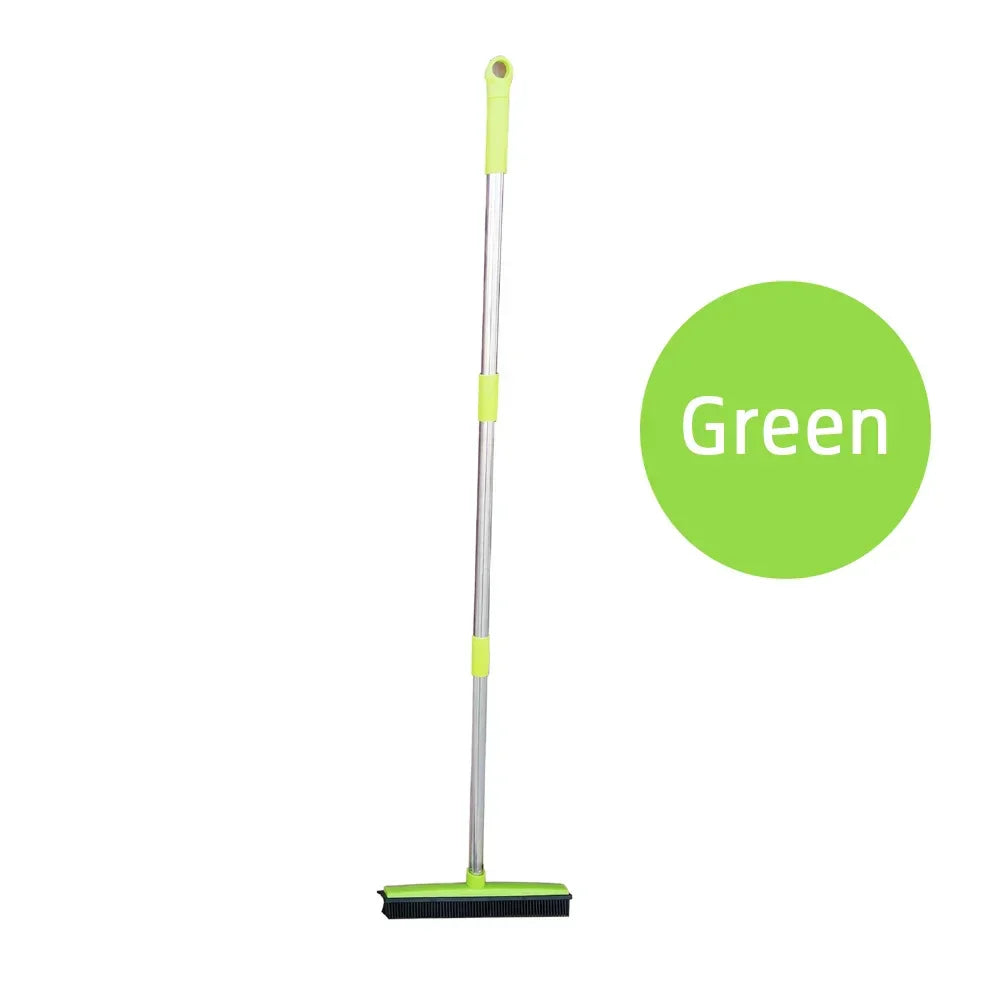 Extendable Pet Hair Sweeper Broom for Carpets