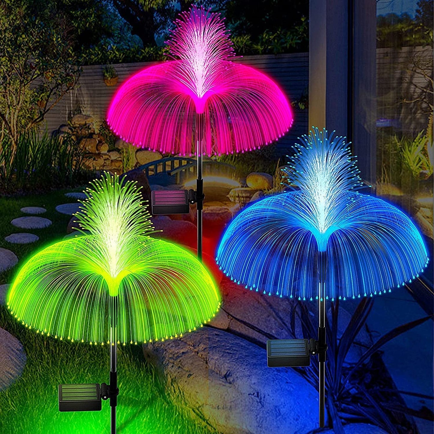 Waterproof Outdoor Solar Jellyfish String Lights