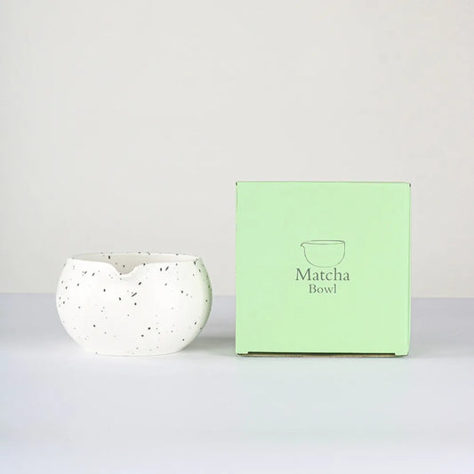 Traditional Japanese Green Tea Ceramic Bowl - Pexav