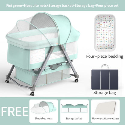Compact Collapsible Space Saving Baby Bed