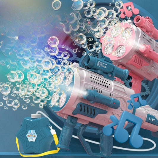 Big Bubble Shooter Flashing Toy Gun - Pexav