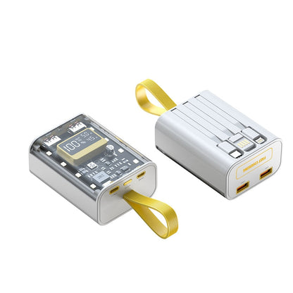 Clear Fast Portable Phone Charger Powerbank
