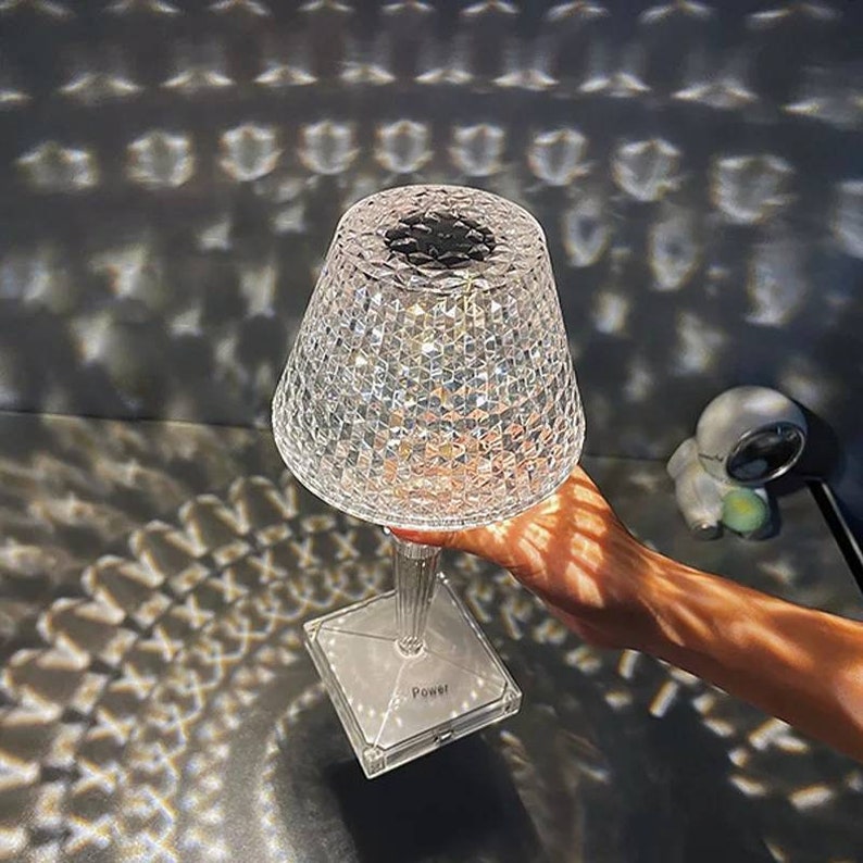 Sparkling Crystal LED Desk Lamp - Pexav