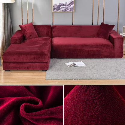 Soft Fitted Couch Slipcover