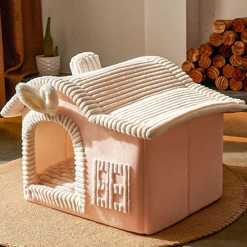 Portable Cozy Pet Bed House