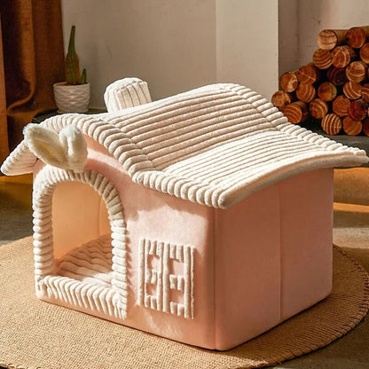 Portable Cozy Pet Bed House
