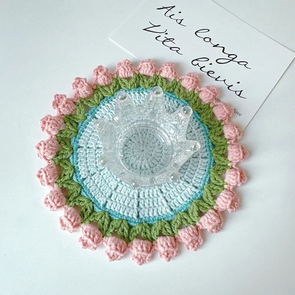 Unique Floral Crochet Flower Arrangement