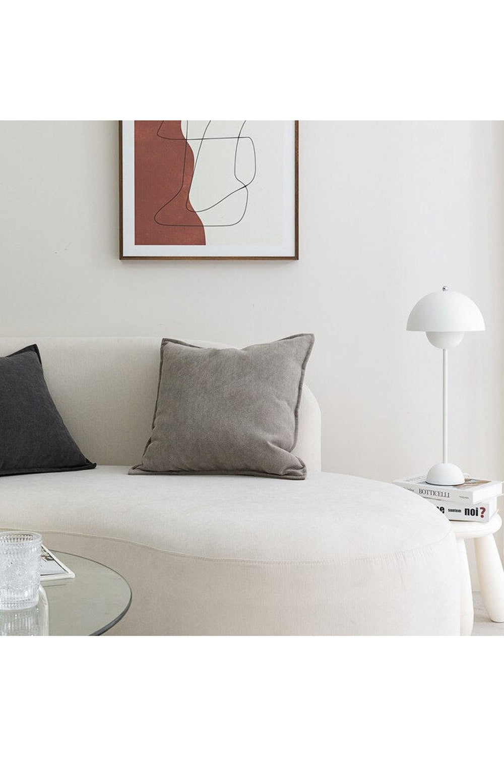 Comfortable Fabric Sofa Pillow Cover
