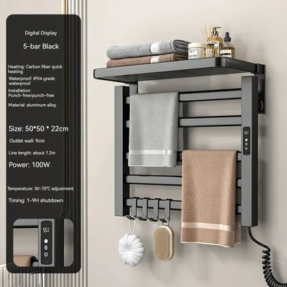Warm Electric Towel Dryer Storage Rack