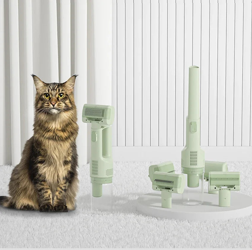 Easy Pet Grooming Vacuum Cleaner Tool Set - Pexav