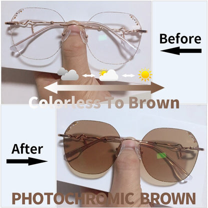 Trendy Ultra Thin Frame Glasses