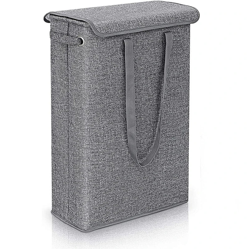 Space Saving 45L Laundry Hamper with Lid