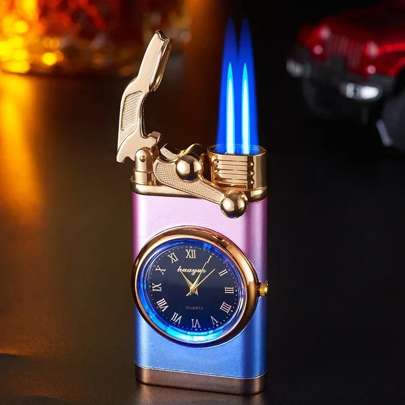 Waterproof Storm Windproof Lighter Watch