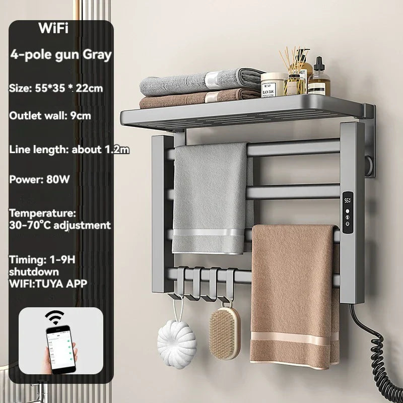 Warm Electric Towel Dryer Storage Rack