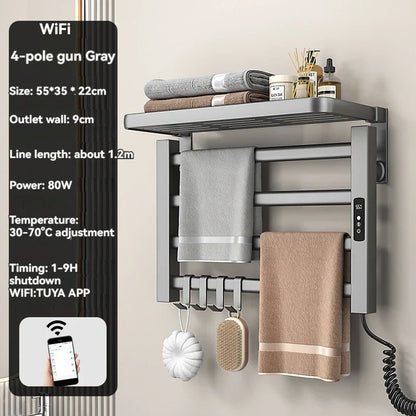 Warm Electric Towel Dryer Storage Rack