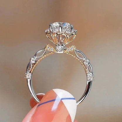 Timeless Rose Gold Engagement Ring