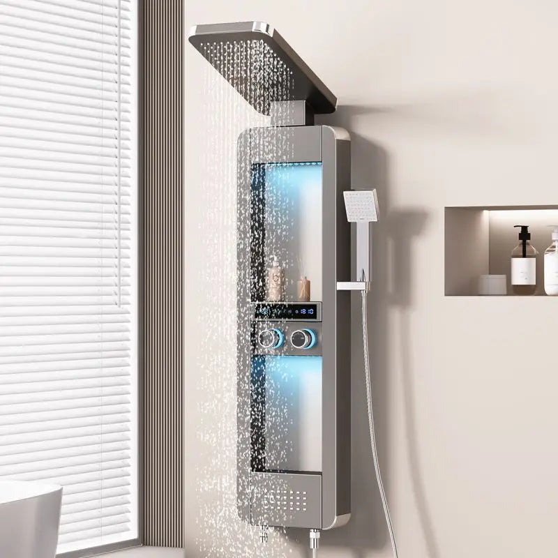 Luxury Glass Shower Panel Set - Pexav