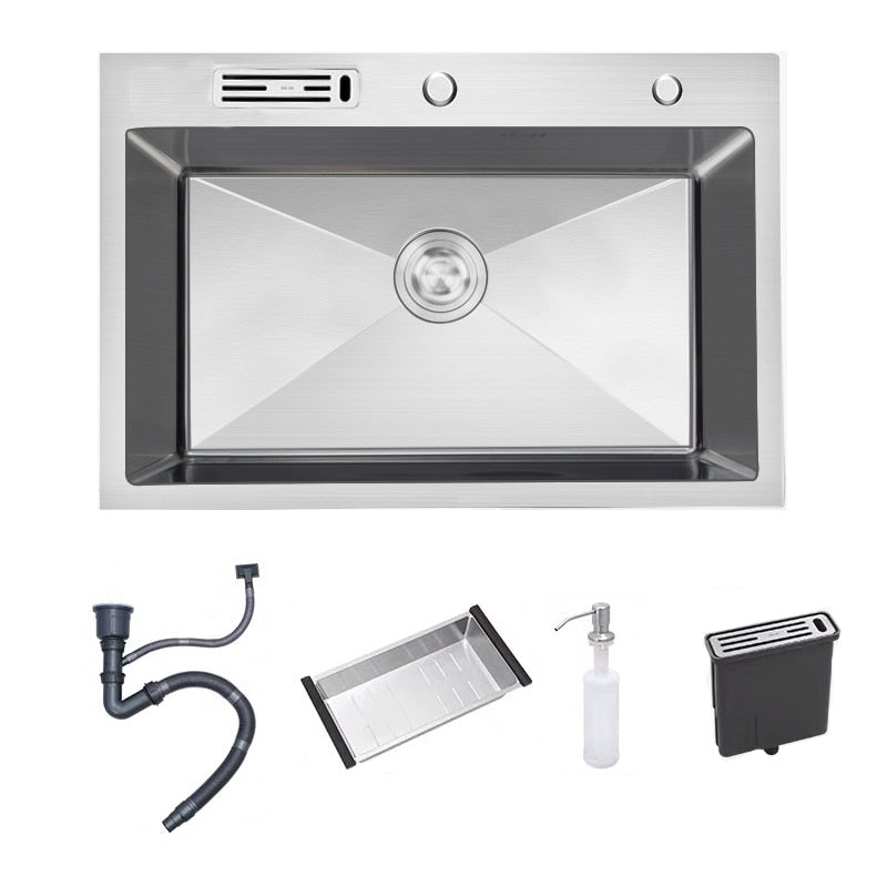 Stylish Stainless Steel Double Bowl Kitchen Sink