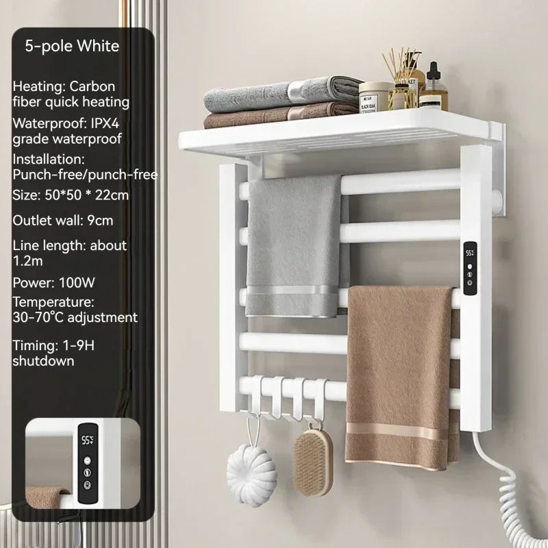 Warm Electric Towel Dryer Storage Rack