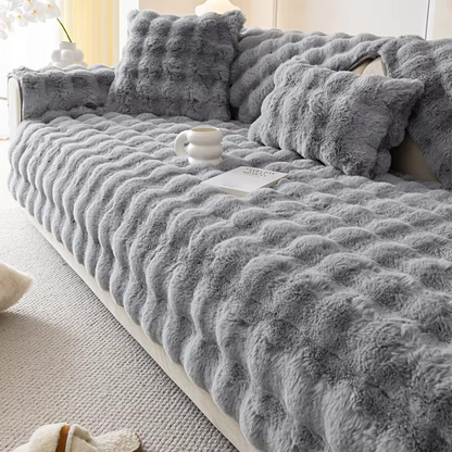 Soft Velvet Couch Slipcover