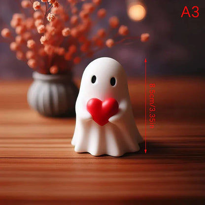 Friendly Spooky Ghost Home Decor Figures