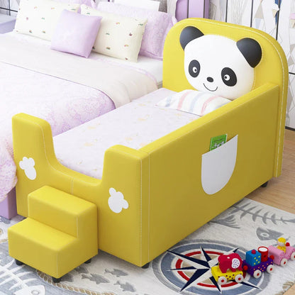 Safe Simple Low Toddler Bed with Storage