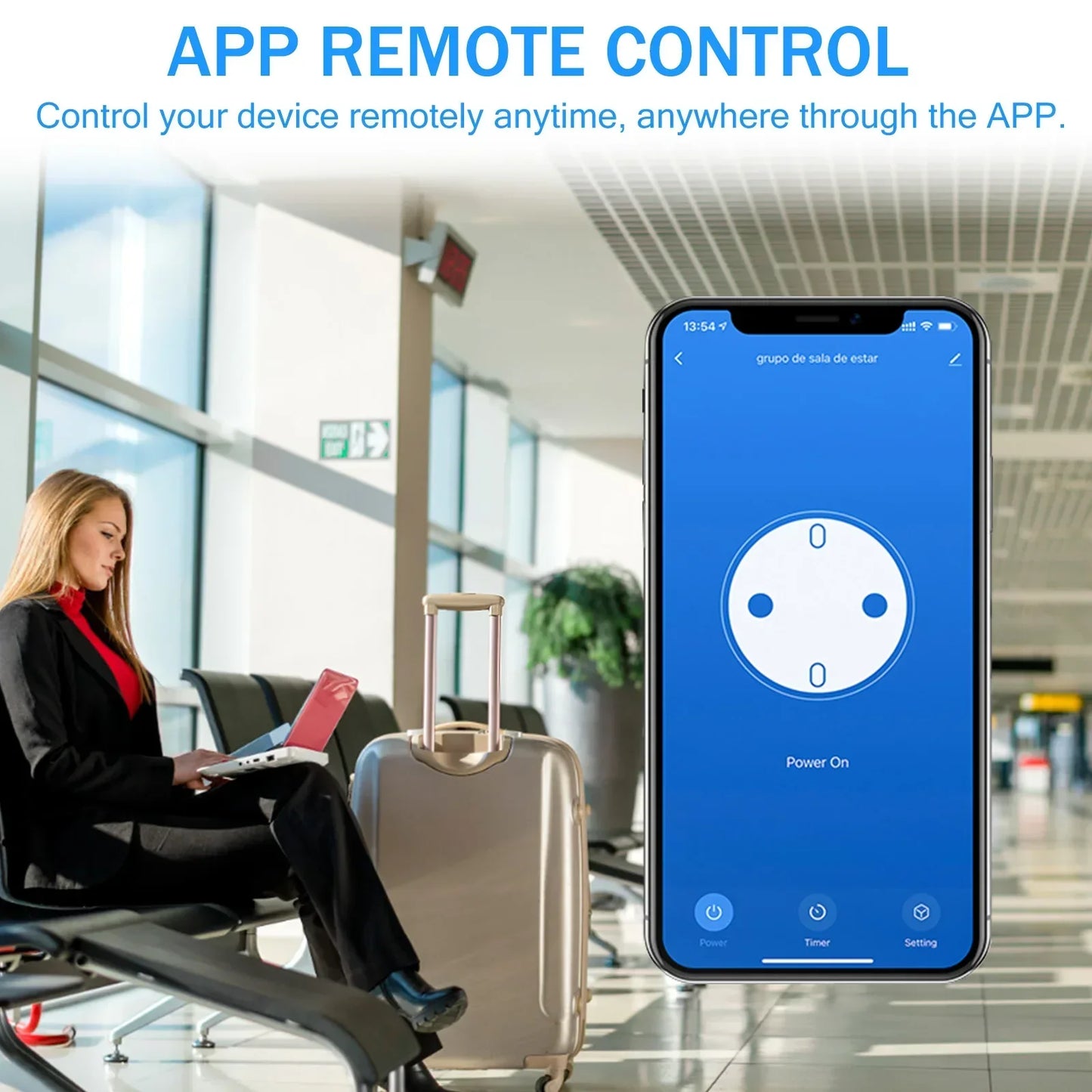 Wireless WiFi Outlet with Power Meter