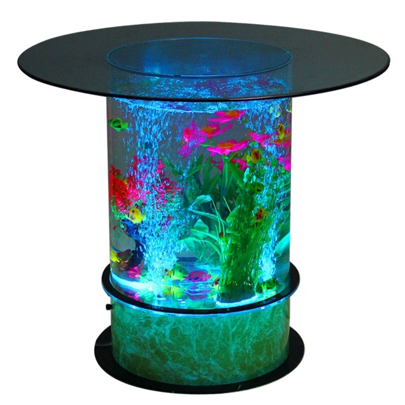 Stunning LED Color Changing Bubble Table Lamp
