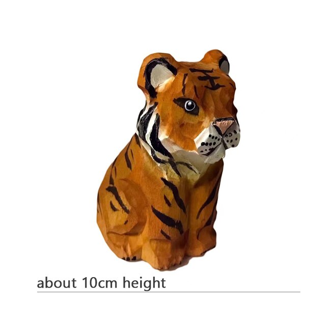 Unique Natural Wooden Animal Decor