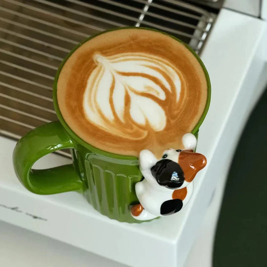 Funny Feline Ceramic Coffee Mug - Pexav