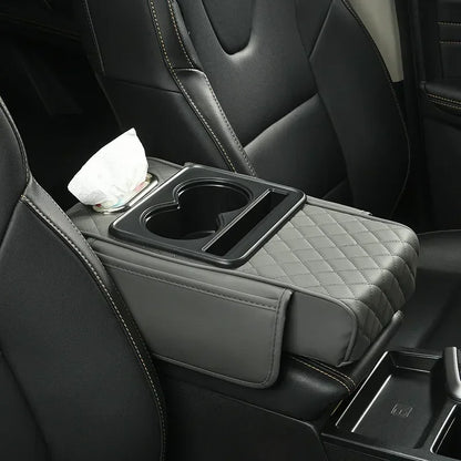 Premium Multi-Compartment Car Center Console Pad