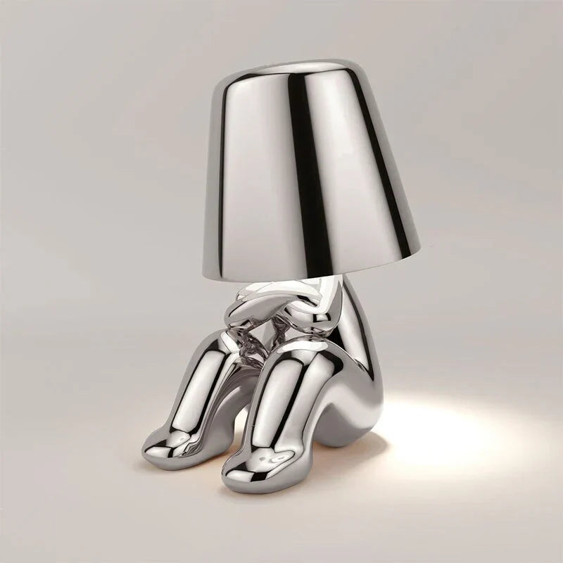 Compact LED Desk Lamp with Touch Sensor