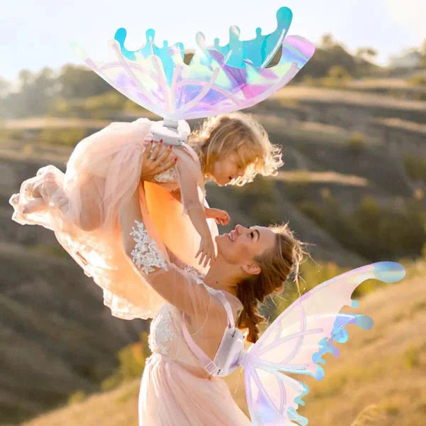 Colorful LED Fairy Wing Costume for Kids