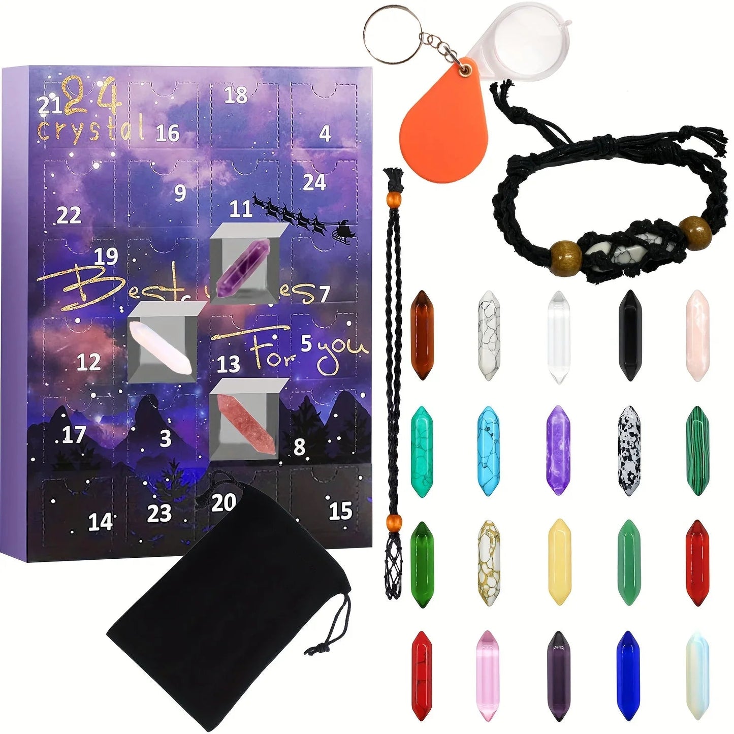 Sparkling Gemstone Countdown Calendar