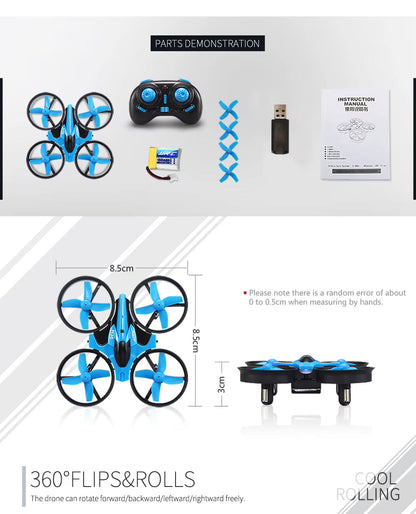Safe Mini Kids Drone with Guarded Blades