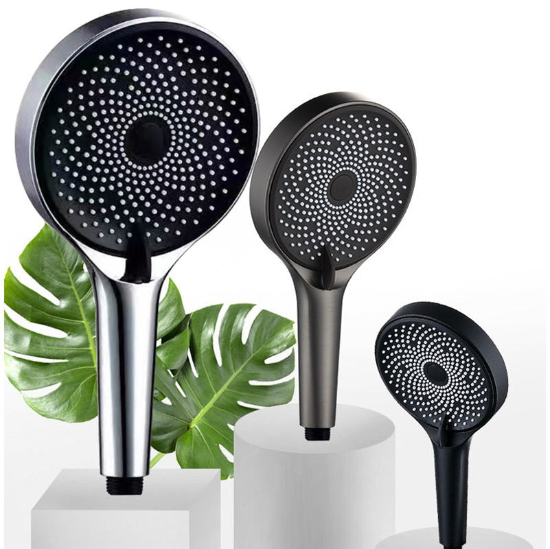 Luxury High Flow Shower Head with Adjustable Settings - Pexav