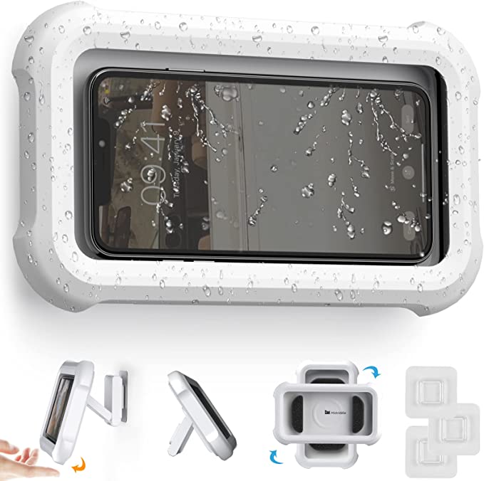 Adjustable Water Resistant Shower Phone Mount