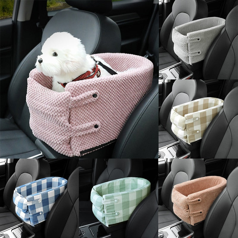 Pet Friendly Car Console Storage Box - Pexav