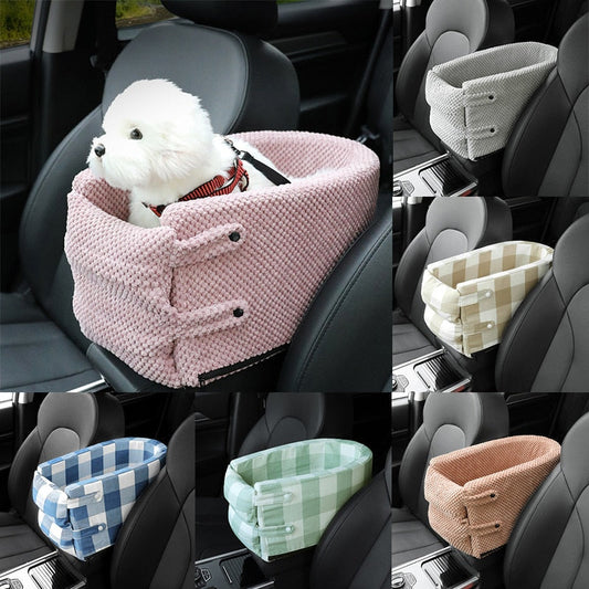 Pet Friendly Car Console Storage Box - Pexav
