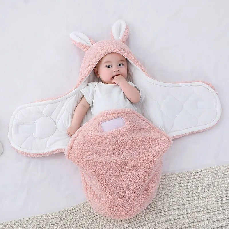 Soft Baby Sleep Sack Bunny Wrap