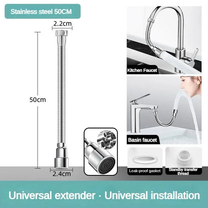 Easy Fit Adjustable Kitchen Faucet Spray Nozzle