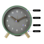 Quiet Modern Desk Clock